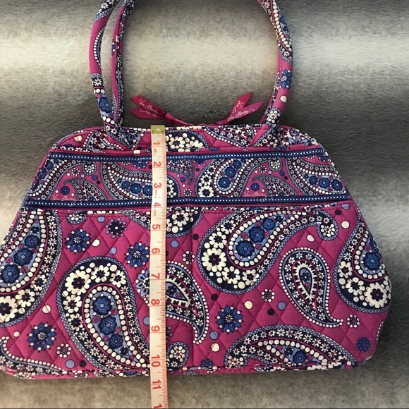🚫SOLD🚫 Vera Bradley Best Boysenberry Bowler Bag - Picture 5 of 7